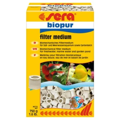 Abbildung von sera biopur 750 g Biomechanisches Filtermedium