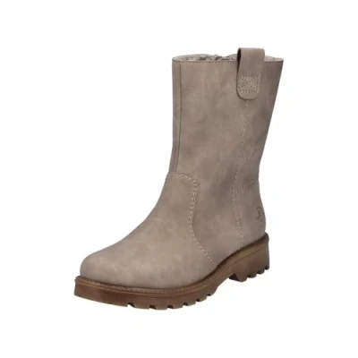 Abbildung von Rieker Stiefelette, Damen, Größe: 36, Beige Schuhe