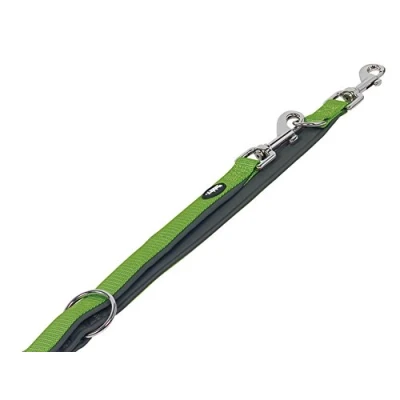 Abbildung von Nobby 80529 39, Hund, Doppelleine, Grün, Grau, Kabel/Schnur, Nylon, M L