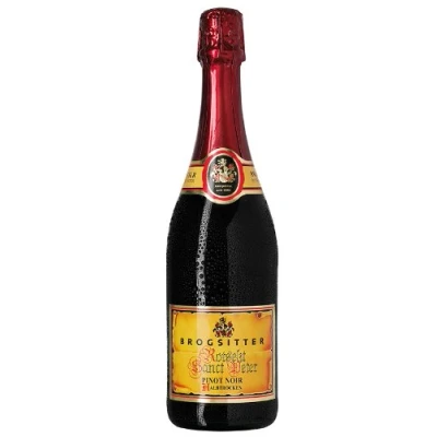 Abbildung von 6x 0,75l Brogsitter Rotsekt Sanct Peter halbtrocken Pinot Noir Sekt Deutschland Roter