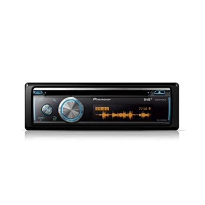 Abbildung von Pioneer DEH X8700DAB AN, 1 DIN Autoradio, CD Tuner mit FM und DAB+, Bluetooth, MP3, USB AUX Eingang, RGB Beleuchtung, Smart Sync App, 5 Band Equalizer, Spotify, inkl. DAB Antenne