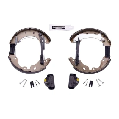 Abbildung von HELLA Shoe Kit Pro 8DB 355 004 091 Bremsensatz, Trommelbremse mit Radbremszylinder, Stellelement