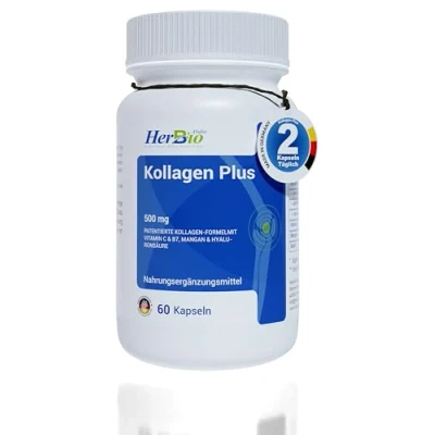 Abbildung von HerbBio Kollagen 500mg 60 St