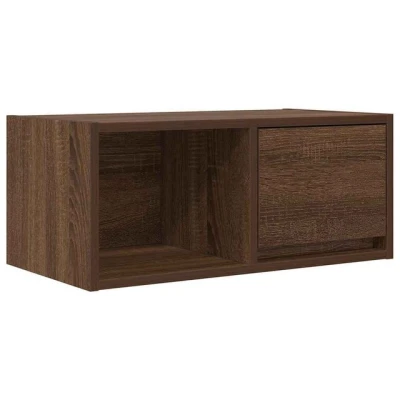 Abbildung von vidaXL TV Schrank Braun Eichen Optik 60x31x25,5 cm Holzwerkstoff (1 St)