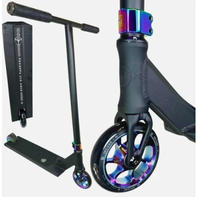 Abbildung von F26 Ethic DTC Pand Ora I V2 Stunt Scooter Höhe 90cm Leichter Park Hybrid Street Tret Trick Kinder Roller Lightweight Freestyle (Neochrome, L
