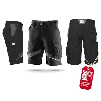 Abbildung von KÜBLER Workwear ACTIVIQ Arbeitsshorts schwarz/anthrazit Größe 48