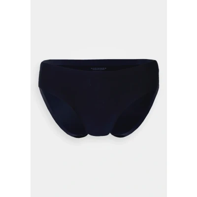 Abbildung von Schiesser Damen Invisible Slip Cotton Unterwäsche, Nachtblau_161924, 34 EU