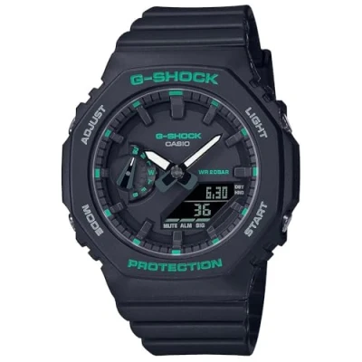 Abbildung von CASIO G SHOCK Chronograph GMA S2100GA 1AER, Quarzuhr, Armbanduhr, Damen, Herren, digital, bis 20 bar wasserdicht