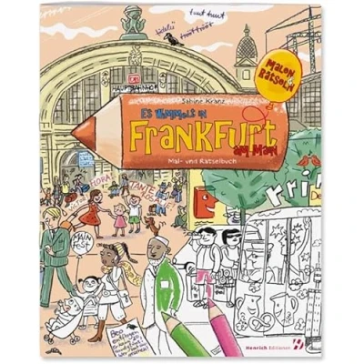 Abbildung von Es wimmelt in Frankfurt am Main: Mal und Rätselbuch