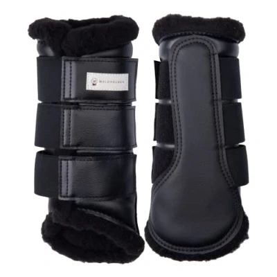 Abbildung von Waldhausen Beinschutz Soft Dressur Schwarz L