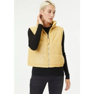 Abbildung von Gipsy Wellice OS Weste, Damen, Größe: 3XL, Light yellow