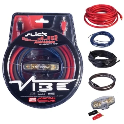 Abbildung von Vibe Audio Slick Verstärker Verkabelungssatz 4 AWG, VSAWK4 V1