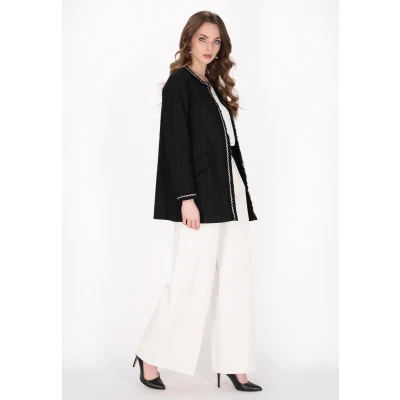 Abbildung von DreiMaster Klassik Damenmantel XS / Black 100% Polyester