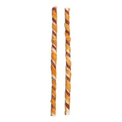 Abbildung von Voskes Stick Rindfleisch/Haut/Huhn 40cm 2 st