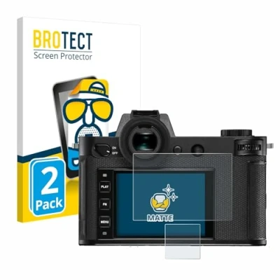 Abbildung von BROTECT Entspiegelungs Schutzfolie für Leica SL2 S (2 Stück) Matte Displayschutz Folie, Anti Reflex, Fingerprint