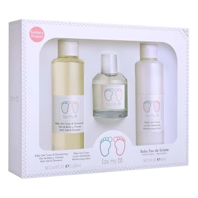Abbildung von Eau my BB set de Toilette 60ml, Gel Baño y Champú 200ml Loción Hidratante