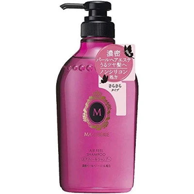 Abbildung von Shiseido Macherie New Air Feel Shampoo Ex, 450 ml (Green Tea Set)