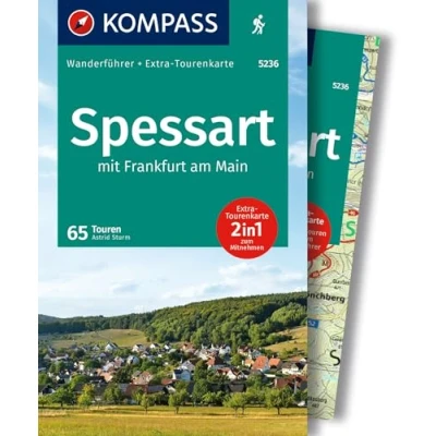 Abbildung von KOMPASS Wanderführer Spessart, 65 Touren mit Extra Tourenkarte: GPS Daten zum Download