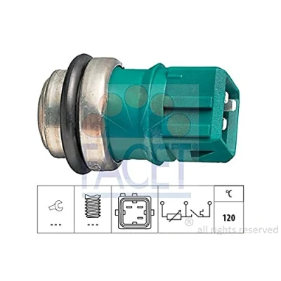 Abbildung von FACET 7.3550 Kühlmitteltemperatursensor Made in Italy OE Equivalent RENAULT: CLIO 2, ESPACE 3, Kangoo I Rapid, VOLVO: V40 Kombi, S40