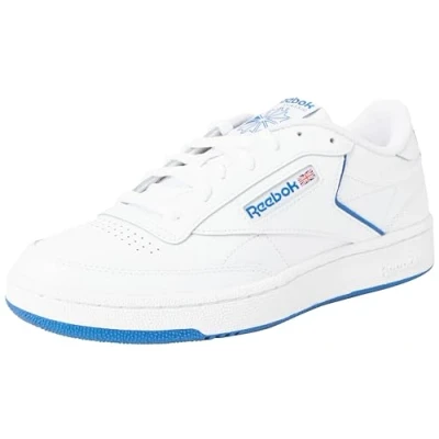 Abbildung von Reebok Classic CLUB C 85 Unisex Sneaker low, Größe: 36.5, Footwear white/vector blue Leder und textil