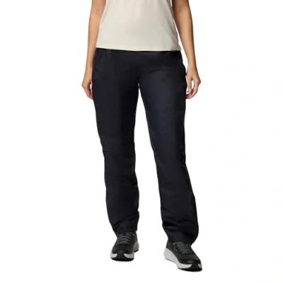 Abbildung von Columbia Women&#039;s Pouring Adventure 3 Pant, Waterproof Rain Trousers, Black, S/R