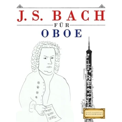 Abbildung von J. S. Bach für Oboe: 10 Leichte Stücke Oboe Anfänger Buch