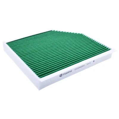 Abbildung von Castrol filters CC0025C Innenraumfilter Aktivkohlefilter, mit antibakterieller Wirkung AUDI: A4 B8 Avant, Q5, Limousine, PORSCHE: Macan