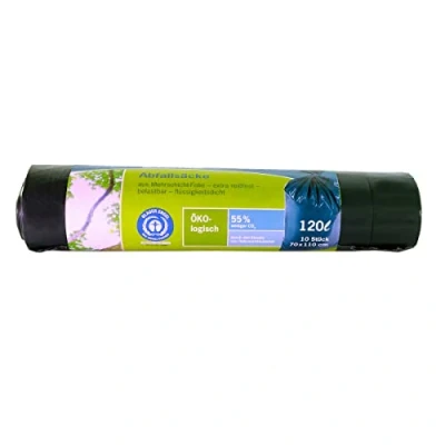 Abbildung von Secolan Müllbeutel 120l blau 10 Stück