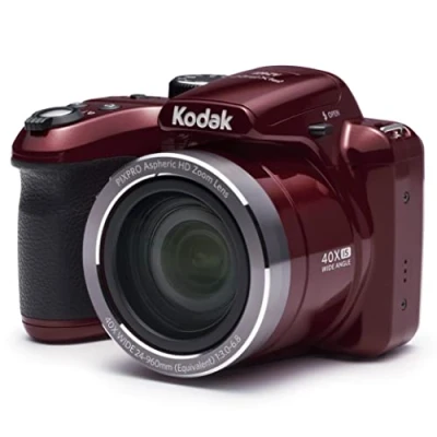 Abbildung von KODAK Pixpro AZ401 Digitale Brückenkamera mit 16 Mpixeln Rot