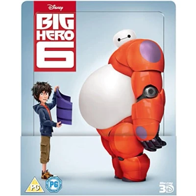 Abbildung von Big Hero 6 3D (Includes 2D Version) Limited Edition Steelbook Blu ray