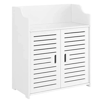 Abbildung von en.casa Midischrank »Trosa« Badezimmerschrank, 72x60x32cm, Weiß