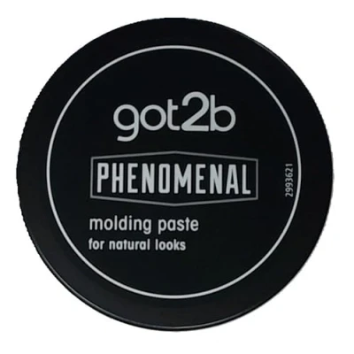 Abbildung von Schwarzkopf got2b PhenoMENal Formteil, vegan, mittlerer Halt, keine Klebrigkeit, natürliches Finish, silikonfrei, Haarpaste, 100 ml