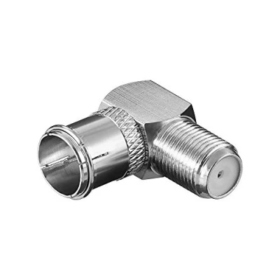 Abbildung von Goobay 67312 Winkeladapter, F Stecker (Quick)