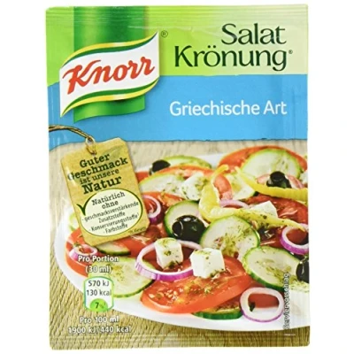 Abbildung von Knorr Salatkrönung Griechische Art Salatdressing (5 x 5er Pack)