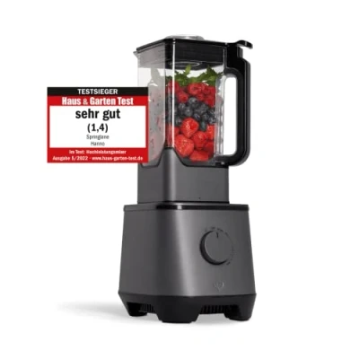 Abbildung von Springlane Standmixer Hochleistungsmixer Hanno 2000W für Smoothies &amp; mehr , 2000 W, 6 Klingen, 2,5L Glasbehälter mit Selbstreinigungsfunktion