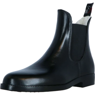 Abbildung von HKM Jodhpurgummistiefel soft/weit mit Teddyfutter Schwarz 37