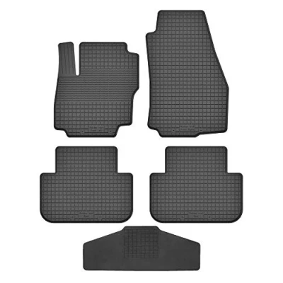 Abbildung von Fußmatten Vorne, Hinten 4er Set für Ford C Max/Grand Max ab 2010 Gummi Gumimatten