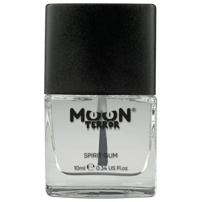 Abbildung von Moon Terror Pro FX Kaugummi, SFX Make up für Halloween, Kleber, Klebefix, Körperkleber Prothetik, Glitzer, Juwelen, Haare, Perücken, Spezialeffekte, (klar, 10 ml (1 Stück))