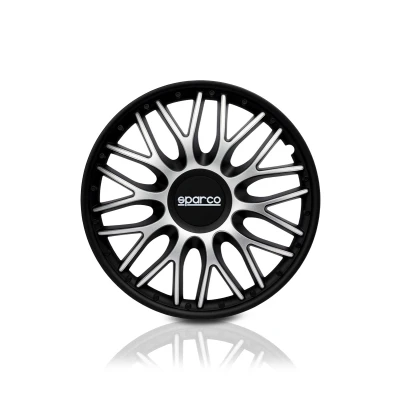 Abbildung von SPARCO ROME SPC1696SVBK Radblenden 16Zoll schwarz/silber