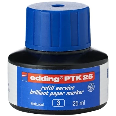Abbildung von edding Nachfülltinte PTK 25 für brilliant paper ml bl