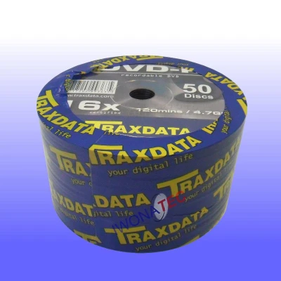 Abbildung von DVD R 4,7 GB TRAXDATA 16x Speed Shrinkpack 50 Stück