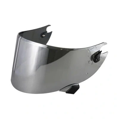 Abbildung von Helmvisier für Shark Race R Pro GP, Motorradhelm Visier,Motorrad Windschutz Helm Objektiv Visier,Integralhelm Visier,Motorradhelm Visier Ersatz (Silber)