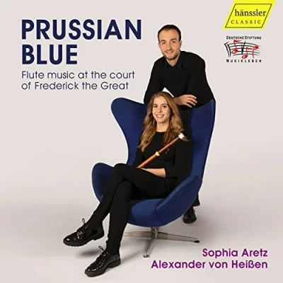 Abbildung von Prussian Blue Flute Music at the Court