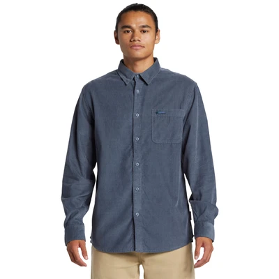 Abbildung von Quiksilver Smoke Trail Hemd, Herren, Größe: XL, Blue
