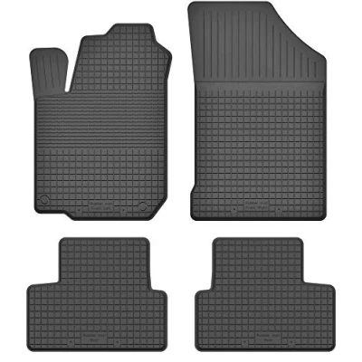 Abbildung von Fußmatten Vorne, Hinten 4er Set für Peugeot 108 ab 2014 Gummi Gumimatten