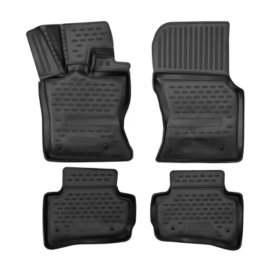 Abbildung von OMAC 4106444 Fußmattensatz Gummi, TPE (thermoplastischer Elastomer) 4 schwarz JAGUAR: F Pace