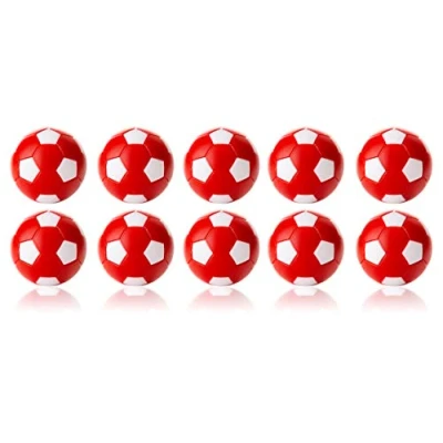 Abbildung von Kickerball Winspeed, 35mm, rot/wei&szlig; 10er Set