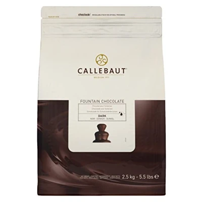 Abbildung von Callebaut Dunkelschokolade für Springbrunnen 2,5 kg