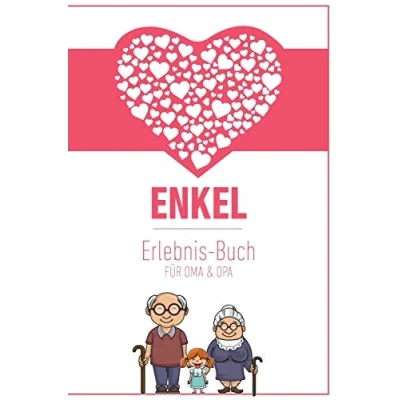 Abbildung von Enkel Erlebnis Buch Für Oma &amp; Opa: Tolles Tagebuch Oma, Opa Und Enkelkinder Geschenk Zur Geburt 120 Seiten Notizbuch