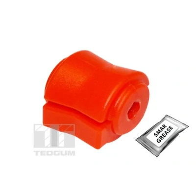 Abbildung von TEDGUM TED35023 Stabigummis Vorderachse, innen PU (Polyurethan) Gummilager 17 mit Fettkappe FIAT: BRAVO 2, LANCIA: DELTA 3 kfzteile, kfzteile24,